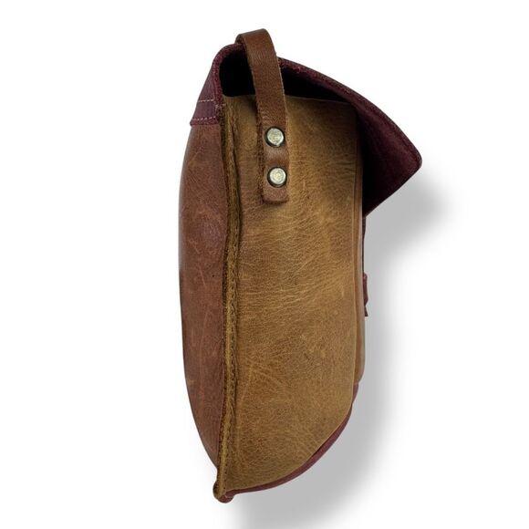 Hide & Drink Prisma Crossbody Bag Bohemian Western Cowgirl Handmade Boho Leather - Picture 8 of 11